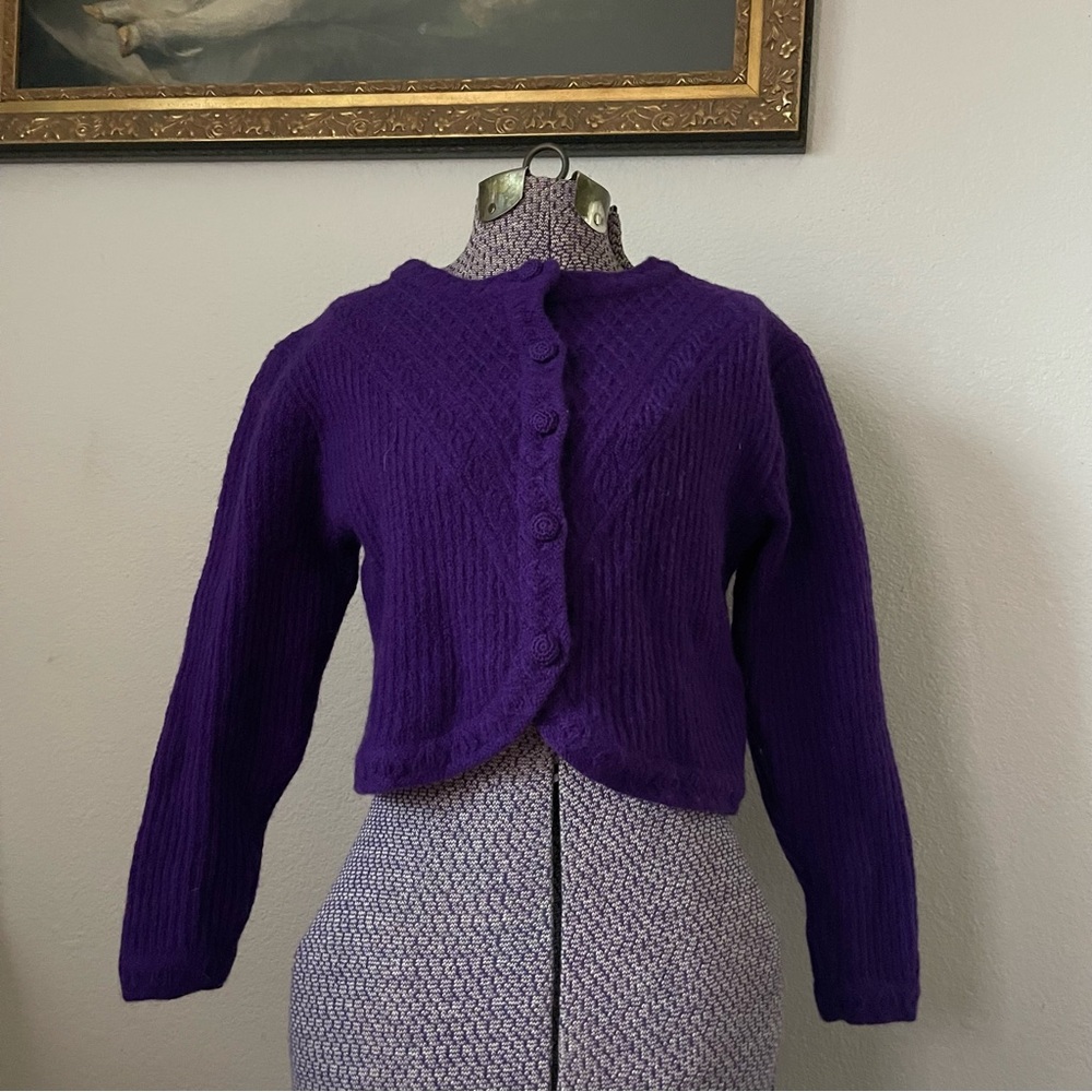 Susan Bristol 100% wool vintage sweater